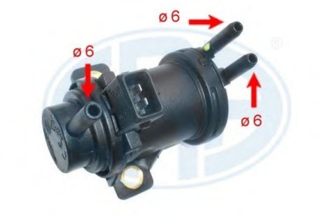 Клапан EGR FIAT DUCATO 2.8JTD/2.8TDI/2.8iDTD 02- Era 555157 (фото 1)