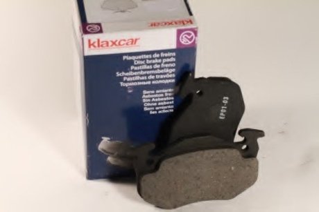 Комплект тормозных колодок, дисковый тормоз KLAXCAR FRANCE 24735Z (фото 1)