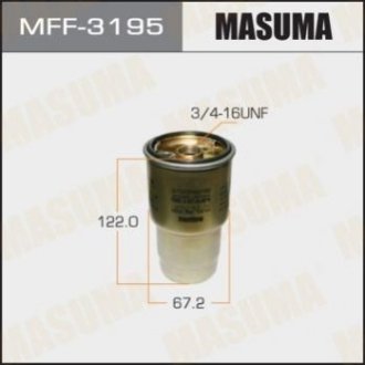 Фільтр паливнийMASUMA - Masuma MFF3195 (фото 1)