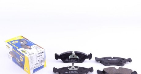 Комплект тормозных колодок, дисковый тормоз ICER 180758 (фото 1)