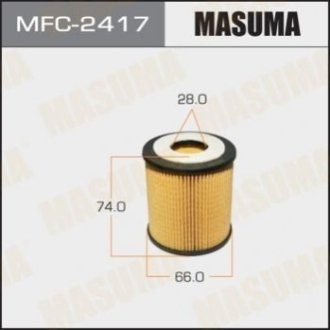 Фильтр масляный O-406 - Masuma MFC-2417 (фото 1)