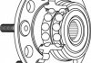 Комплект підшипника маточини колеса HERTH+BUSS JAKOPARTS J4710516 (фото 2)