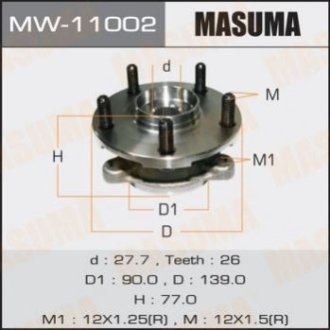 СТУПИЧНЫЙ УЗЕЛ - Masuma MW-11002