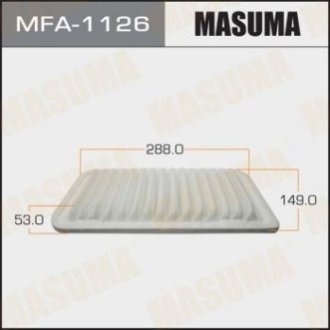 Воздушный фильтр А- 1003 (1_40) - Masuma MFA1126 (фото 1)