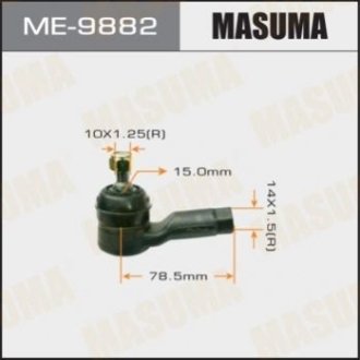 Наконечник рульової тяги - Masuma ME9882 (фото 1)