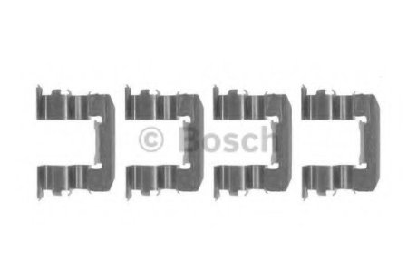 Комплектуючі, колодки дискового гальма - Bosch 1987474361 (фото 1)