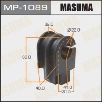 Втулка гумова спу Masuma MP-1089 (фото 1)