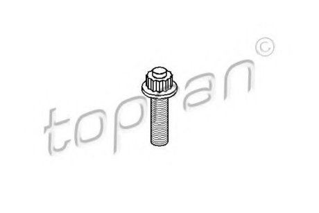 Болт шкива коленвала, 1.9D (14x47mm) Topran (Hans Pries) 108 642 (фото 1)