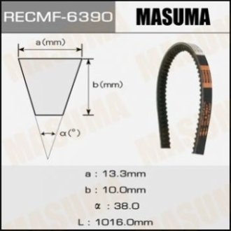 Ремінь приводу навісного обладнання Masuma 6390 (фото 1)