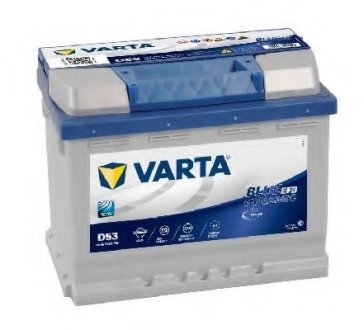 Стартерная аккумуляторная батарея, Стартерная аккумуляторная батарея - Varta 560500056 (фото 1)