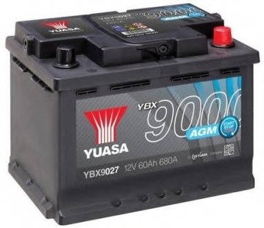 Акумулятор YUASA YBX9027 (фото 1)