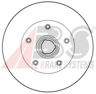 Тормозной диск -. A.B.S 16081 (фото 1)