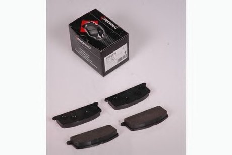 Комплект гальмівних колодок, дискове гальмо Protechnic PRP0126 (фото 1)