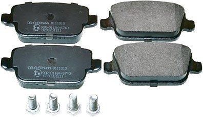 Комплект тормозных колодок, дисковый тормоз Denckermann B111010