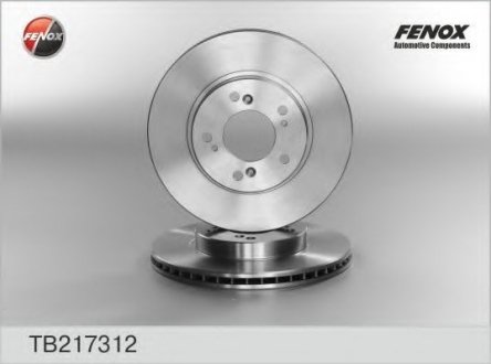 Диск гальмівний FENOX TB217312 (фото 1)