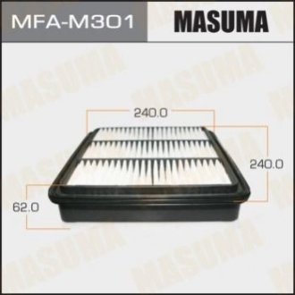 Воздушный фильтр (1_20) MITSUBISHI _L200_ V2500 05- - Masuma MFAM301