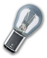 Лампа накаливания, фонарь указателя поворота; Лампа накаливания, фонарь сигнала тормож./ задний габ. огонь; Лампа накаливания, фонарь сигнала торможения; Лампа накаливания, задняя противотуманная фара; Лампа накаливания, фара заднего хода; Лампа нака OSRAM 7528ULT (фото 1)