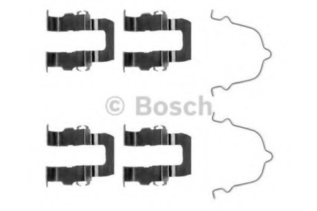 Комплектуючі, колодки дискового гальма Bosch 1987474048