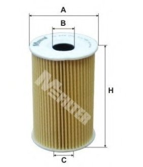 Фільтр оливний (фільтр-патрон) M-FILTER MFILTER TE649