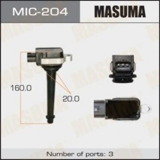 Котушка запалювання - Masuma MIC204
