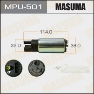 Бензонасос Honda V=1500-1800 - Masuma MPU501
