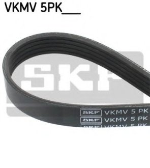 Поли клиновой (дорожечный) ремень SKF VKMV5PK1130