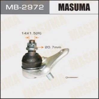 Шаровая опора front low RAV4_ SXA1# - Masuma MB2972 (фото 1)