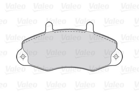 Колодки тормозные дисковые - VALEO 301036 (фото 1)