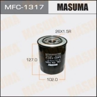 Фільтр масляний - Masuma MFC1317