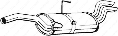 Глушитель выхлопных газов конечный Bosal Benelux N.V. 135-567 (фото 1)