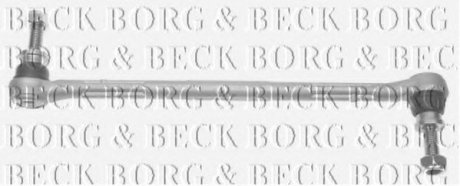 Стійка стабілізатора поперечної стійкості BORG & BECK BDL7208 (фото 1)