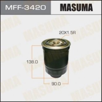 Фильтр топливный FC-409 (1_30) - Masuma MFF3420