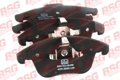 Комплект тормозных колодок, дисковый тормоз BASBUG BSG 30-200-028 (фото 1)