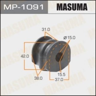 Втулка гумова спу Masuma MP-1091 (фото 1)