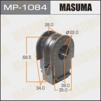 Втулка гумова спу Masuma MP-1084 (фото 1)