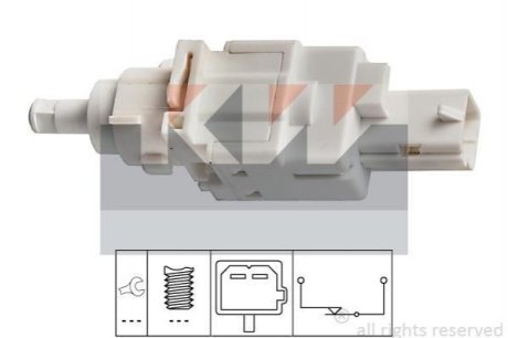 Включатель стоп сигнала (мех.) KW 510179 (фото 1)