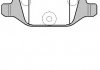 Комплект тормозных колодок, дисковый тормоз REMSA 0727.00 (фото 1)