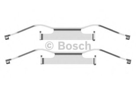 Монтажный к-кт тормозных колодок Bosch 1987474433