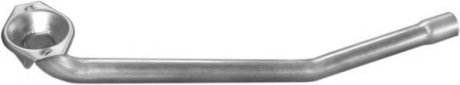 Глушник приймальна труба VW: GOLF II 83-91, JETTA II 84-91 - Polmostrow 30340 (фото 1)