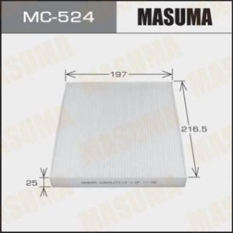 Воздушный фильтр салонный ас- 401e (140) - Masuma MC-524