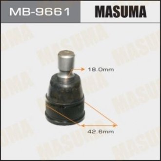 Кульова опора front low mazda3 2009- - Masuma MB-9661 (фото 1)