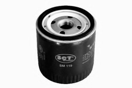 Фильтр масл Ford 1.8-2.5D_TD - GERMANY SCT SM 119 (фото 1)