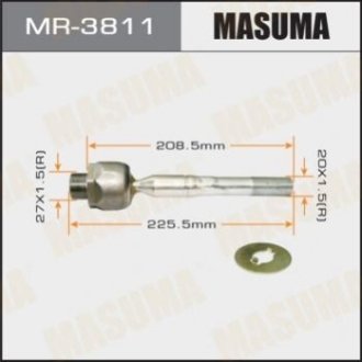 Рульова тяга - Masuma MR3811 (фото 1)