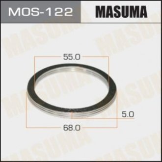 Кольцо уплотнительное глушителя Masuma MOS-122 (фото 1)