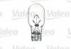 Лампа W16W (16) W2,1х9,5d стеклянный цоколь12V Америка Цена за 10 шт VALEO 32215 (фото 1)