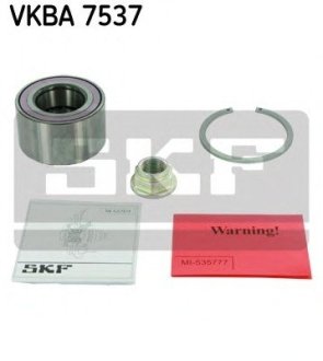 Комплект підшипника маточини колеса SKF VKBA7537 (фото 1)