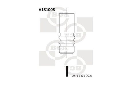 Клапан BGA V181008 (фото 1)