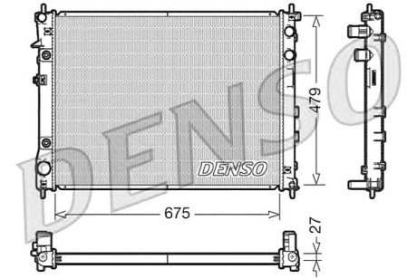 Радіатор Denso DRM36012 (фото 1)