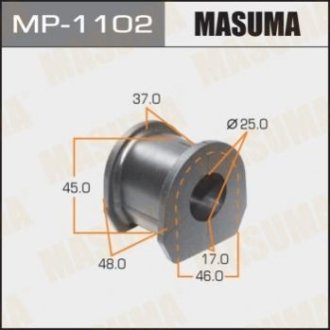 Втулка гумова спу Masuma MP-1102 (фото 1)