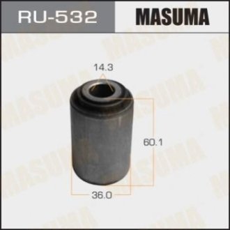 Сайлентблок ALMERA _ N15 front low RU-532 - Masuma RU532 (фото 1)